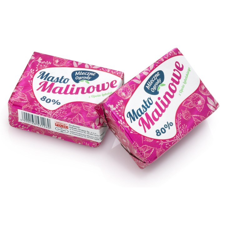Masło Malinowe 80% – do pieczywa i deserów | Kabako
