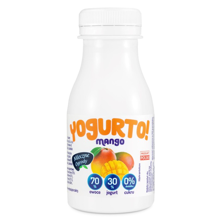 YOGURTO! Smoothie – 70% Przecierów Owocowych