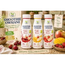 Kraina VEGE – Napoje Owocowo-Owsiane | 3 Smaki