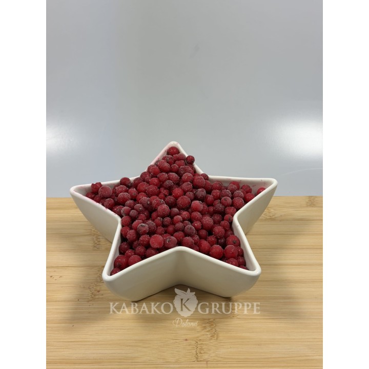 Porzeczka czerwona mrożona 2,5 kg, 10 kg i 25 kg